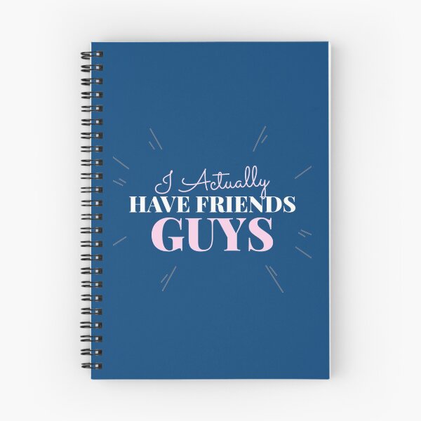 Item preview, I Actually Have Friends Guys - a Quote of a Boy That Finally have Friends   designed and sold by Sinatrafujuko.