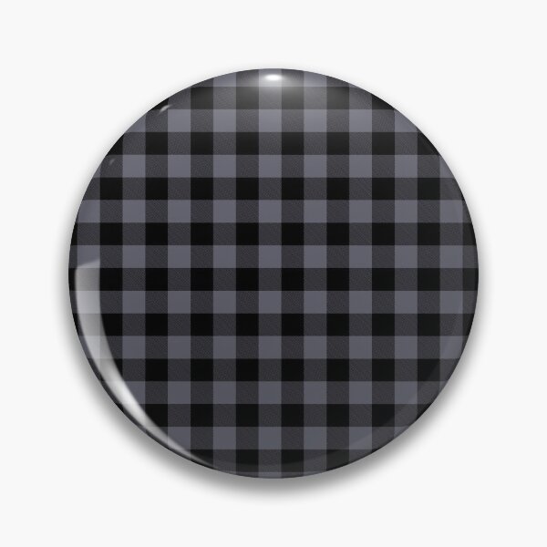 Item preview, Black and Dark Gray Buffalo Plaid Pattern Pairs Diamond Vogel 2022 Popular Color Blackwater 1320 designed and sold by ColorOfTheYears.