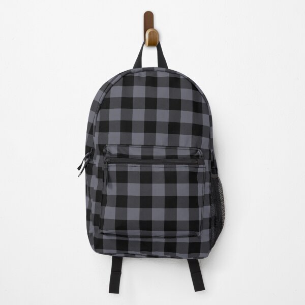Item preview, Black and Dark Gray Buffalo Plaid Pattern Pairs Diamond Vogel 2022 Popular Color Blackwater 1320 designed and sold by ColorOfTheYears.