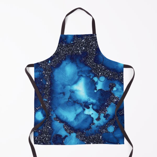 Item preview, Blue Faux Glamour Marble designed and sold by MysticMarble.