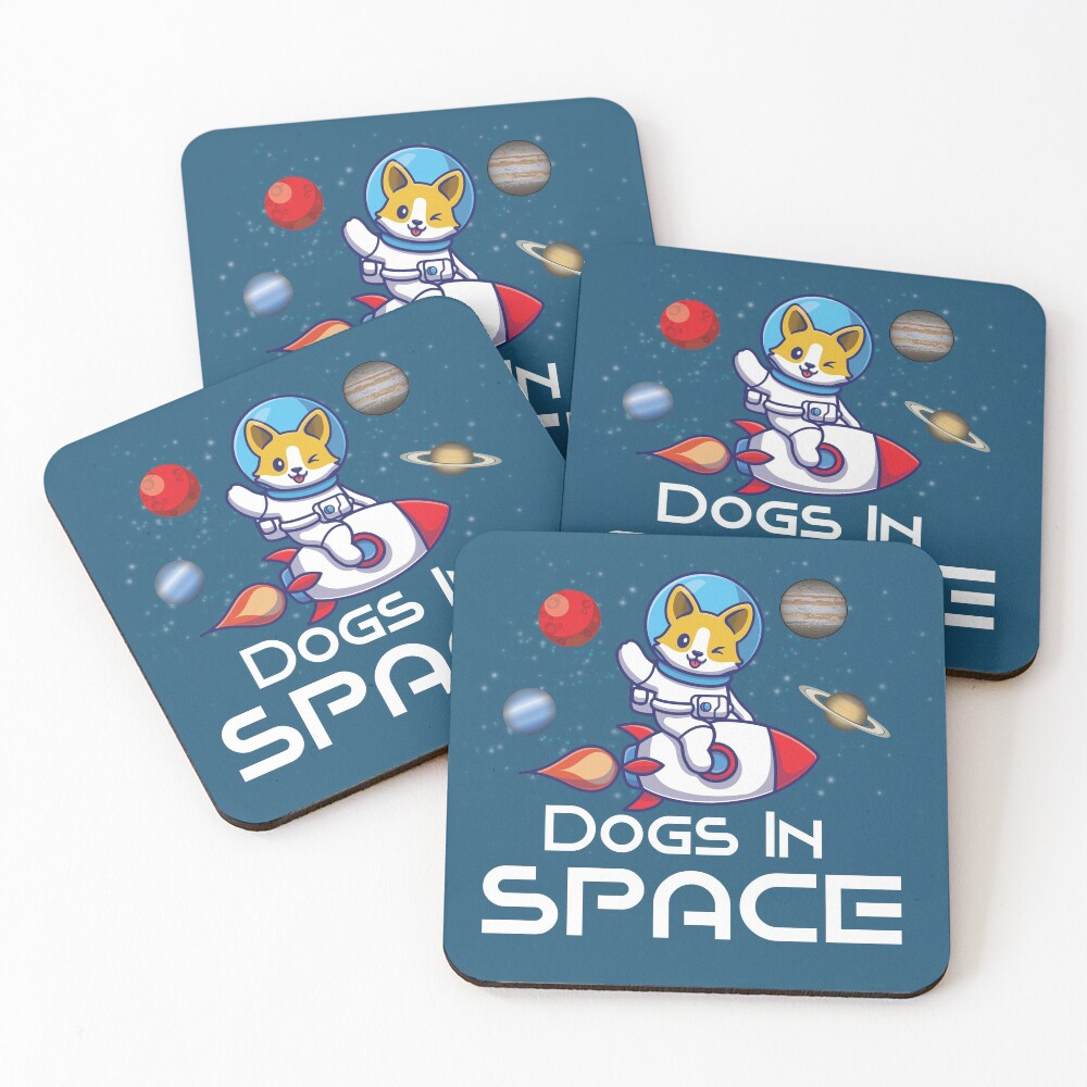 Item preview, Coasters (Set of 4) designed and sold by DeMuthu.