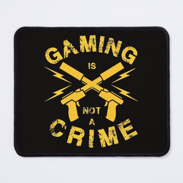 Item preview, Gaming Is Not A Crime Awareness Statement  designed and sold by CosmicHype.