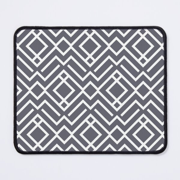 Item preview, Dark Gray and White Stripe Diamond Shape Pattern - Diamond Vogel 2022 Popular Color Blackwater 1320 designed and sold by ColorOfTheYears.