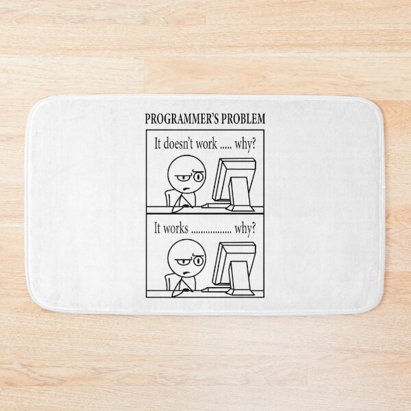 Item preview, Programmer's Problem Meme  designed and sold by Leonardo  Davinci.