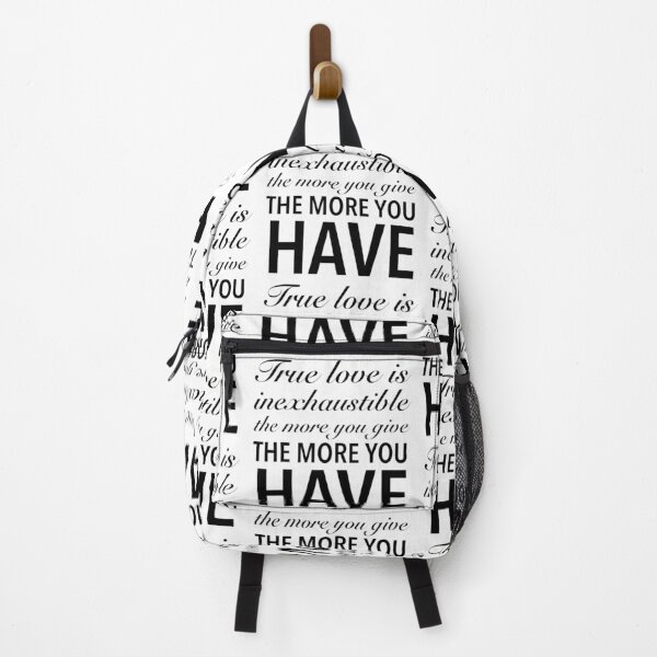 Item preview, True love is inexhaustible, the more you give, the more you have. - Love Advantage Quotes designed and sold by Delandor.