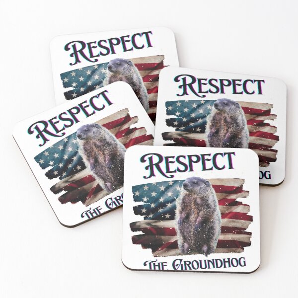 Item preview, Respect The Groundhog Woodchuck Photo GroundHog Day designed and sold by wanasak.