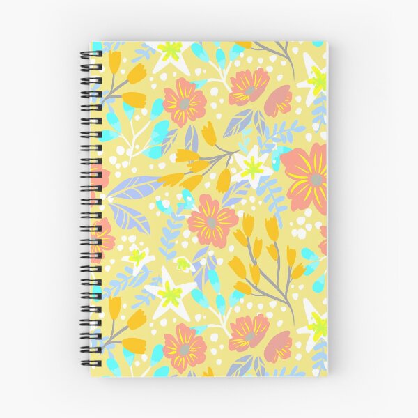 Item preview, Floral Pattern - Light Yellow designed and sold by tessartsweden.