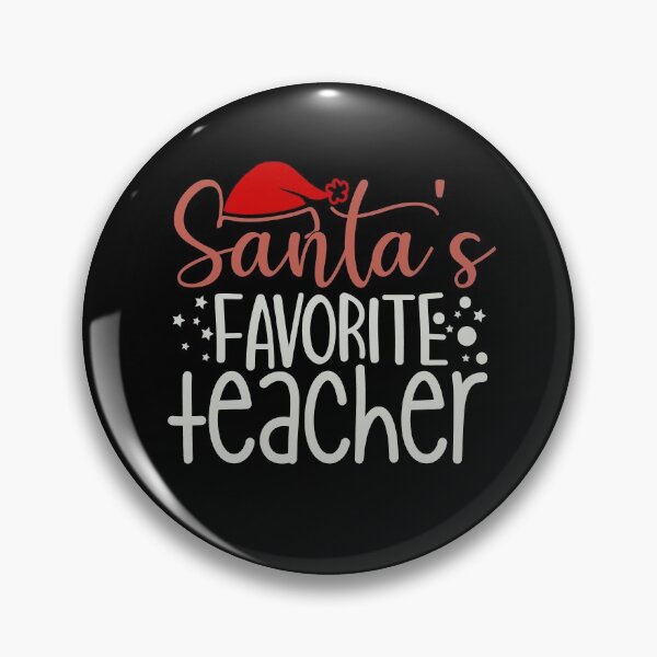 Item preview, Santa's Favorite Teacher designed and sold by FOX1999-Design.
