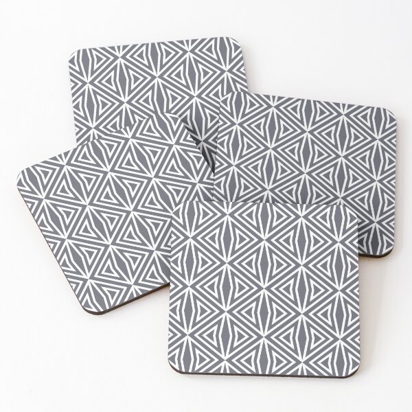 Item preview, Dark Gray and White Diamond Shape Tile Pattern 3 - Diamond Vogel 2022 Popular Color Blackwater 1320 designed and sold by ColorOfTheYears.