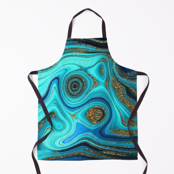 Item preview, Lapislazuli - Emerald Glamour Gold Glitter Faux Marble designed and sold by MysticMarble.