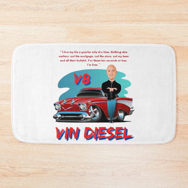 Item preview, Vin Diesel-I live my life a quarter mile at a time designed and sold by DrawingAndText.