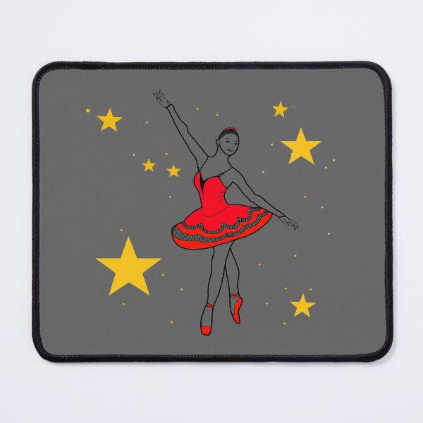Item preview, Ballerina with red shoes - biffybobcat designed and sold by biffybobcat.