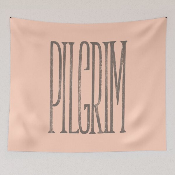 Item preview, Pilgrim - Taupe on Peach designed and sold by Christine Philbrick.