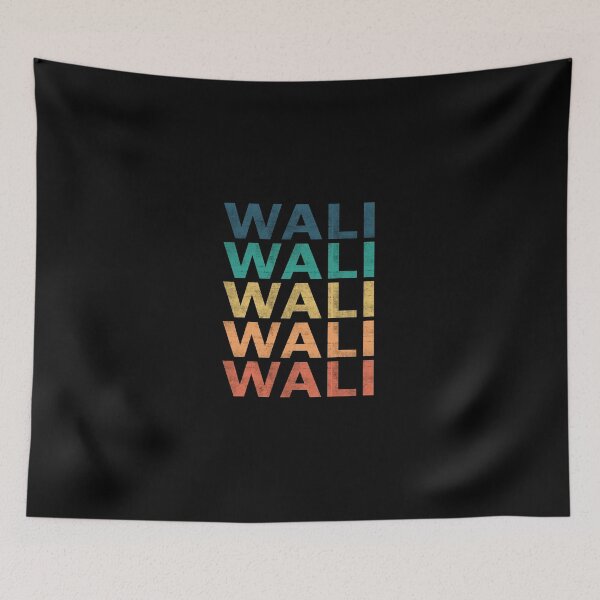 Item preview, Wali Name T Shirt - Wali Vintage Retro Wali Name Gift Item Tee designed and sold by mackpatsy.