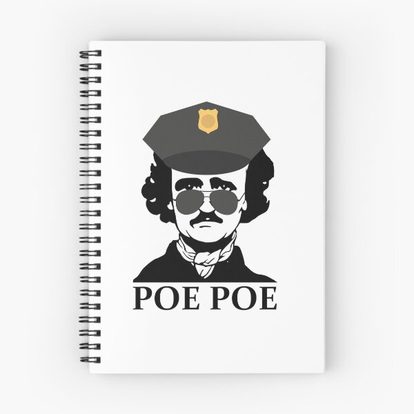 Item preview, Funny Edgar Allan Poe Poe Police designed and sold by Silly Dad Shirts.