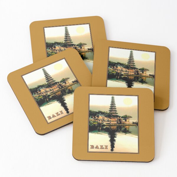 Item preview,  BALI : Tourism Advertising Indonesia Temple Print designed and sold by posterbobs.