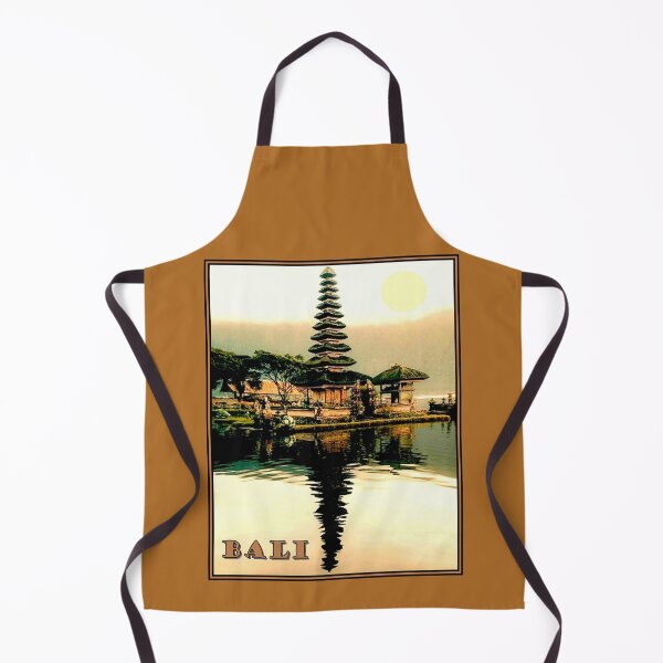 Item preview, BALI : Tourism Advertising Indonesia Temple Print designed and sold by posterbobs.