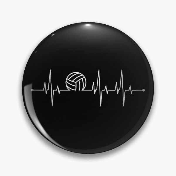 Item preview, Volleyball Is My Heartbeat  designed and sold by goodspy.