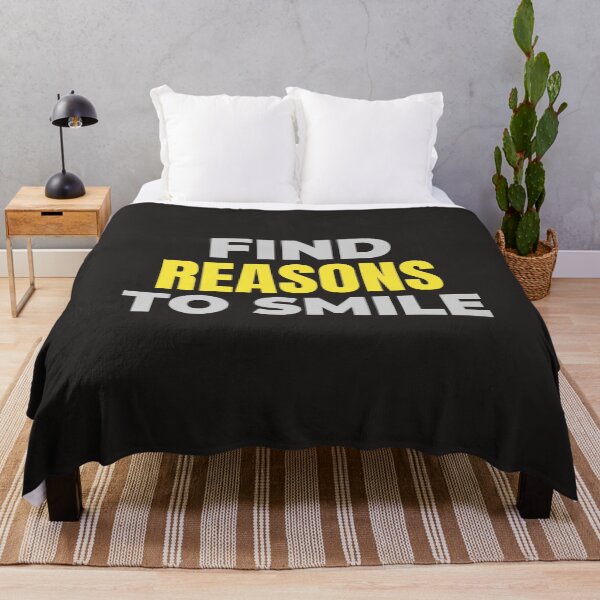 Item preview, Find reasons to smile designed and sold by Salimah Haji.