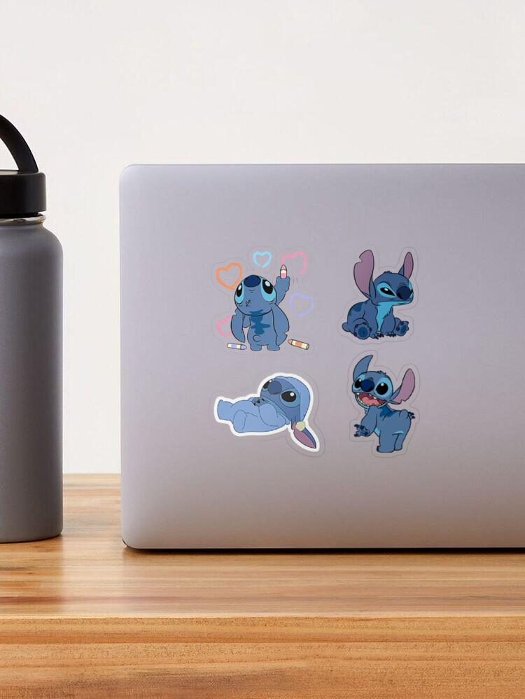 Pegatina for Sale con la obra «Stitch Sticker Pack» de ashleypearl