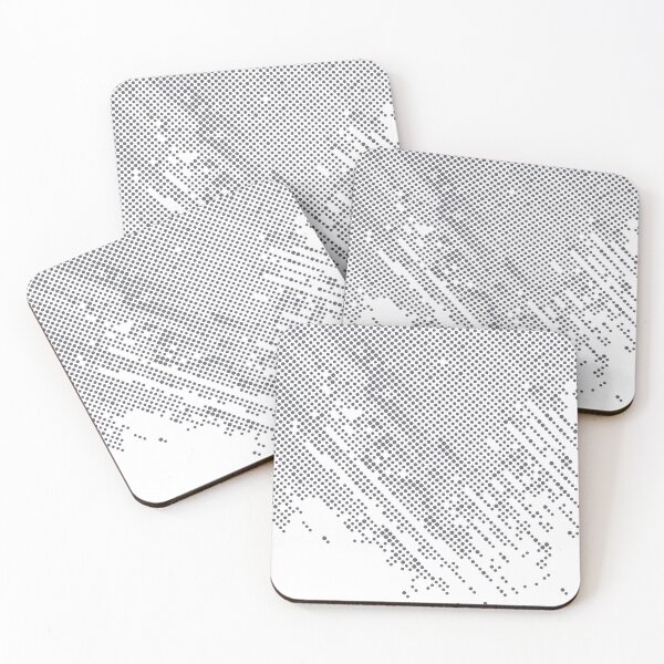 Item preview, Dark Gray and White Polka Dot Abstract Pattern - Diamond Vogel 2022 Popular Color Blackwater 1320 designed and sold by ColorOfTheYears.