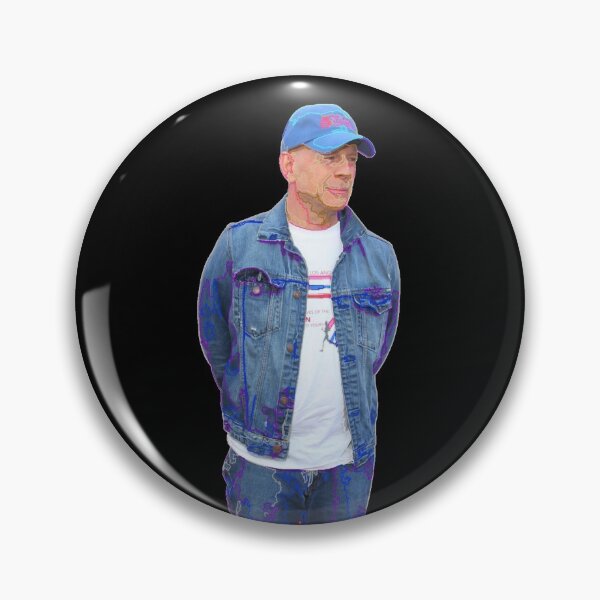 Item preview, Bruce Willis illustrative portrait designed and sold by MarioColtello.