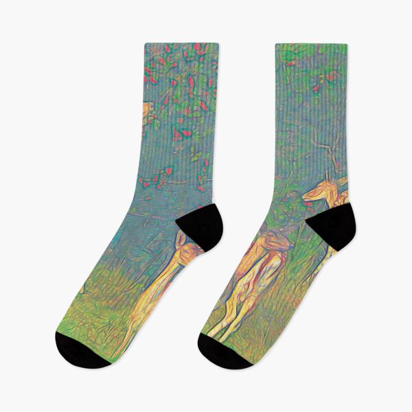 Item preview, Deer pack in the forest. designed and sold by Ingrid Hütten.