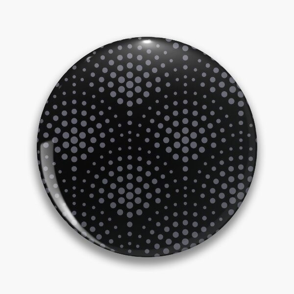 Item preview, Black and Dark Gray Polka Dot Scallop Pattern - Diamond Vogel 2022 Popular Color Blackwater 1320 designed and sold by ColorOfTheYears.