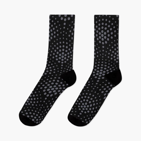 Item preview, Black and Dark Gray Polka Dot Scallop Pattern - Diamond Vogel 2022 Popular Color Blackwater 1320 designed and sold by ColorOfTheYears.