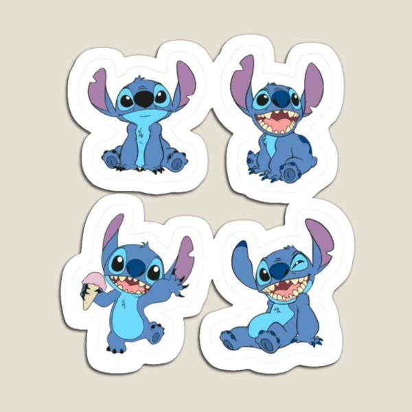 Disney's Stitch From Lilo and Stitch Annual Pass Holder Car Magnet or  Sticker Fan-art Inspired Magnet -  Canada