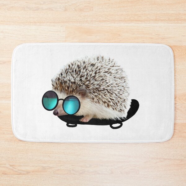 Item preview, Cool white hedgehog designed and sold by vibeno1.
