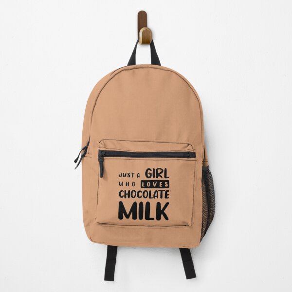 Item preview, Just A Girl Who Loves Chocolate Milk designed and sold by ArteSilenziosa.