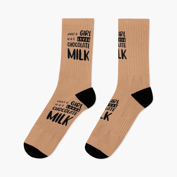 Item preview, Just A Girl Who Loves Chocolate Milk designed and sold by ArteSilenziosa.