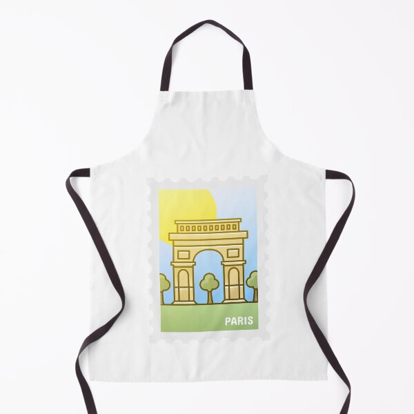 Item preview, Paris, France postage stamp, French monument travel souvenir designed and sold by ArendDesigns.