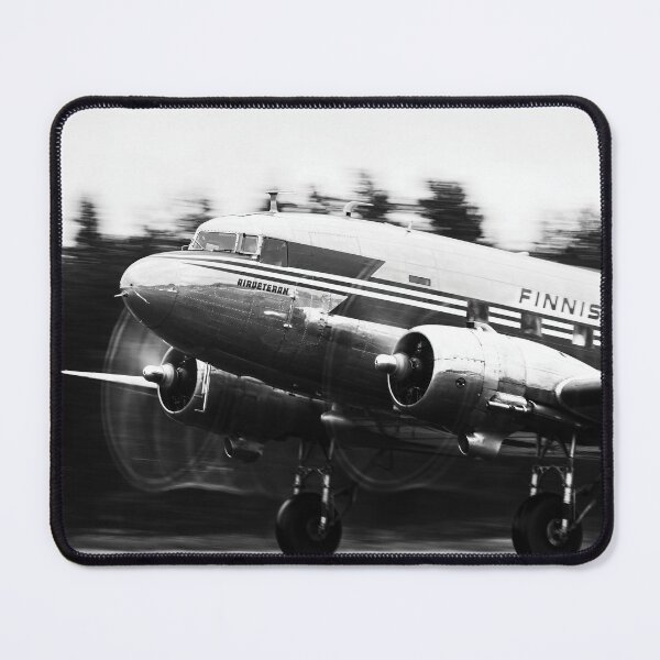 Item preview, Douglas DC-3 taking off in rain designed and sold by Jukka Heilimo.