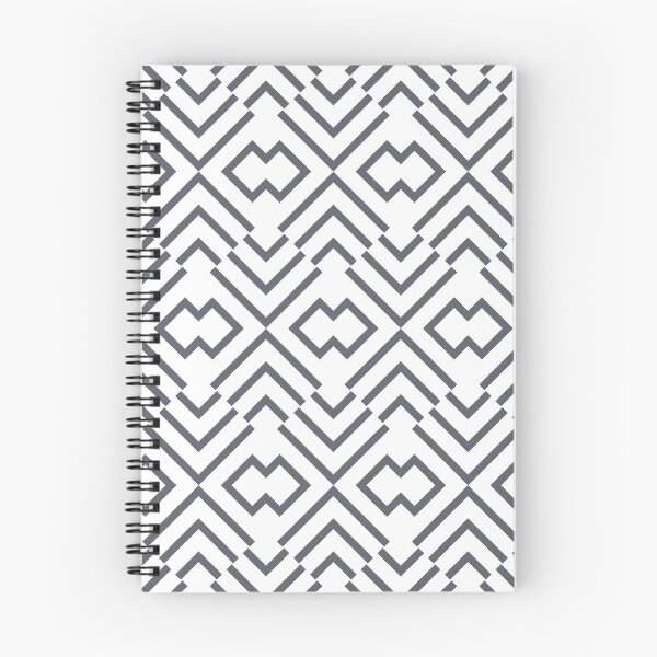 Item preview, Gray and White Abstract Art Deco Shape Pattern - Diamond Vogel 2022 Popular Color Blackwater 1320 designed and sold by ColorOfTheYears.