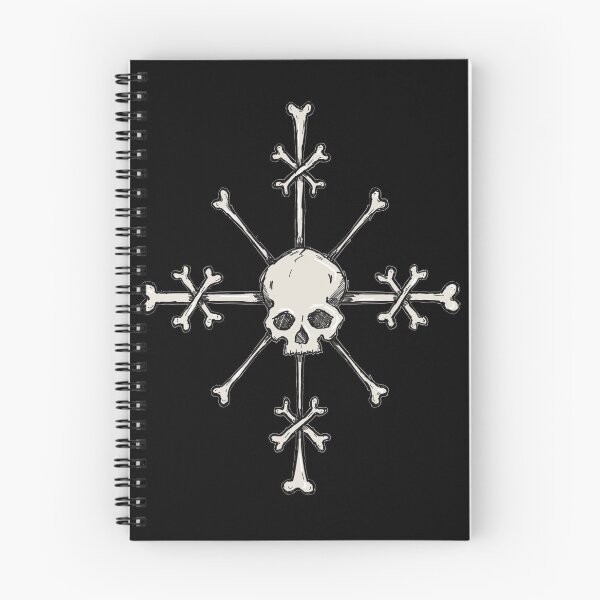 Item preview, SkullFlake Black designed and sold by Delightfully Morose.