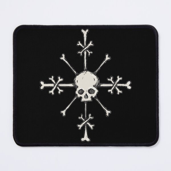 Item preview, SkullFlake Black designed and sold by Delightfully Morose.