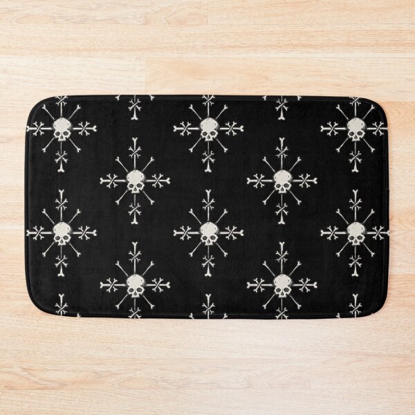 Item preview, SkullFlake Black designed and sold by Delightfully Morose.
