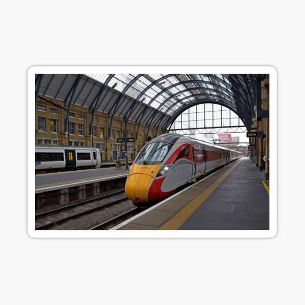 LNER Azuma train at Kings Cross Sticker