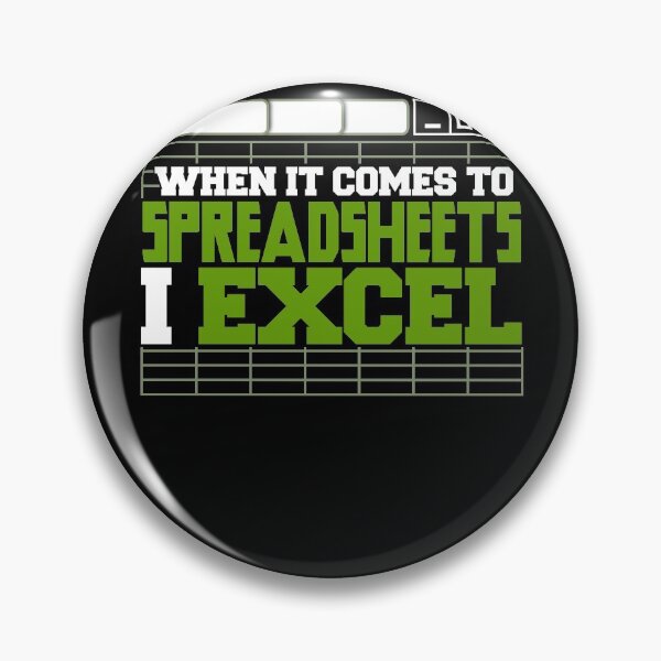 Item preview, When It Comes To Spreadsheets I Excel designed and sold by GoZayaan.