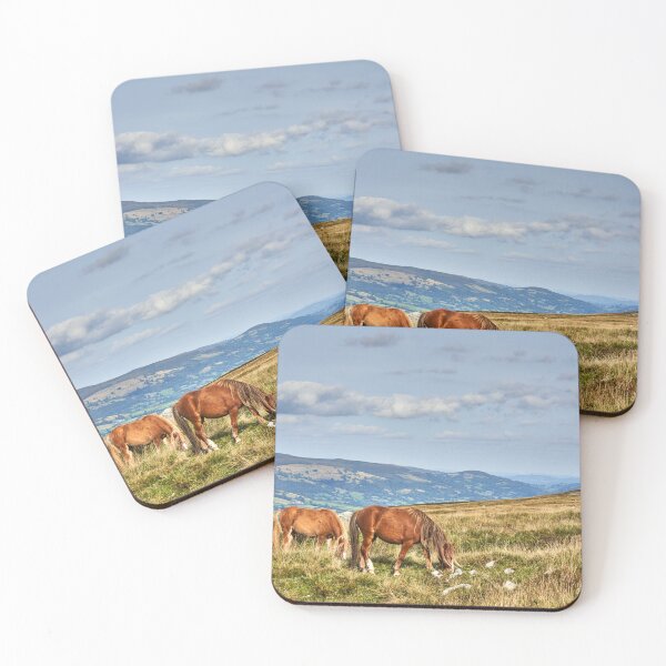 Item preview, Wild Horses on the Brecon Beacons designed and sold by VnGphoto.