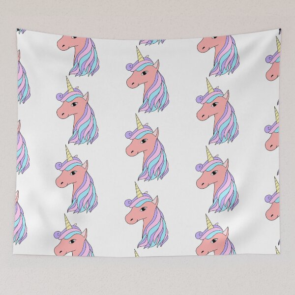 Item preview, Colorful unicorn portrait. Rainbow unicorn. designed and sold by SolArt88.