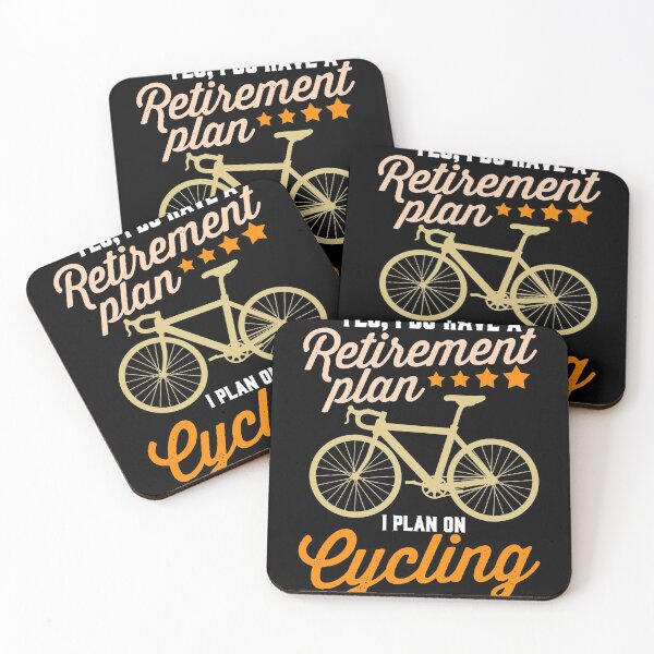 Item preview, Yes I do have a retirement plan I plan on cycling designed and sold by GoZayaan.