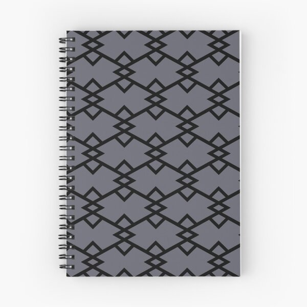 Item preview, Black and Dark Gray Tessellation Line Pattern 22 - Diamond Vogel 2022 Popular Color Blackwater 1320 designed and sold by ColorOfTheYears.