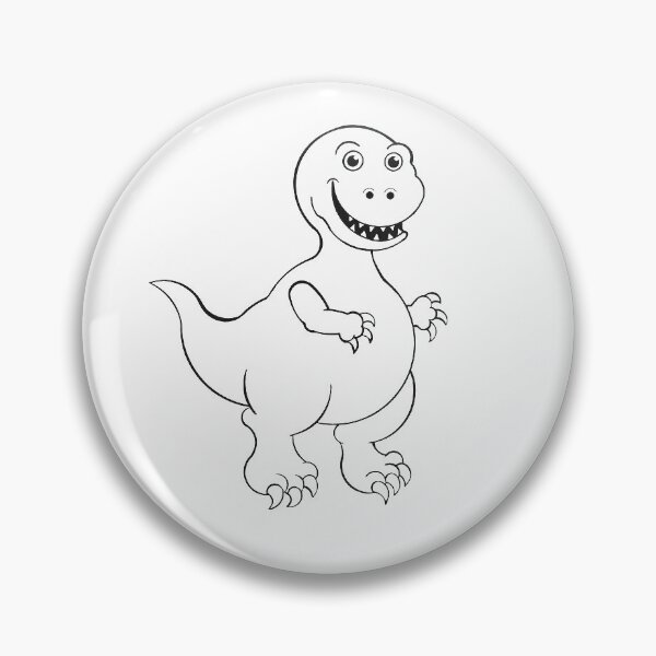 Item preview, Color Your Own T-Rex designed and sold by GrandpaH.