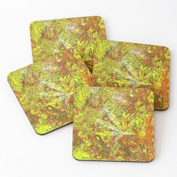 Item preview, Weed Leaf Unobvious yellow Orange designed and sold by T-H-C.