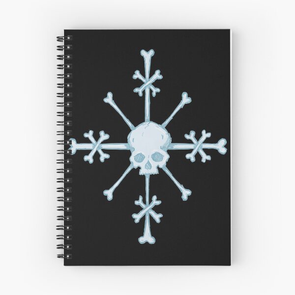 Item preview, SkullFlake Blue designed and sold by Delightfully Morose.