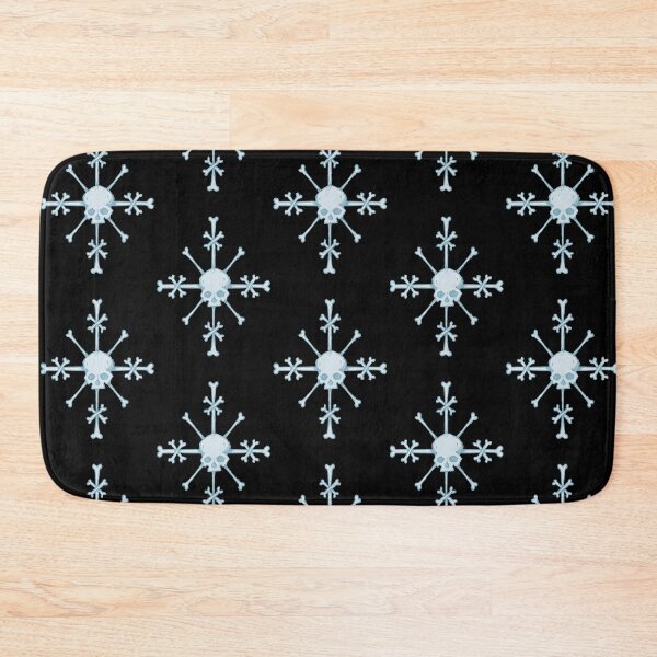 Item preview, SkullFlake Blue designed and sold by Delightfully Morose.