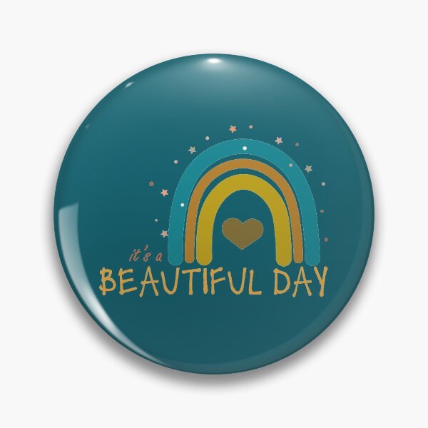 Item preview, it's a Beautiful Day - rainbow  designed and sold by Mylecm.